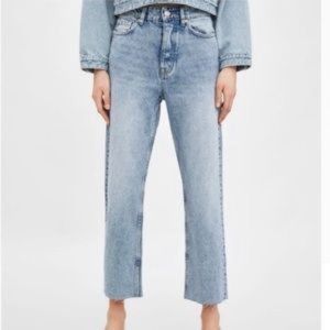 Zara straight leg jeans